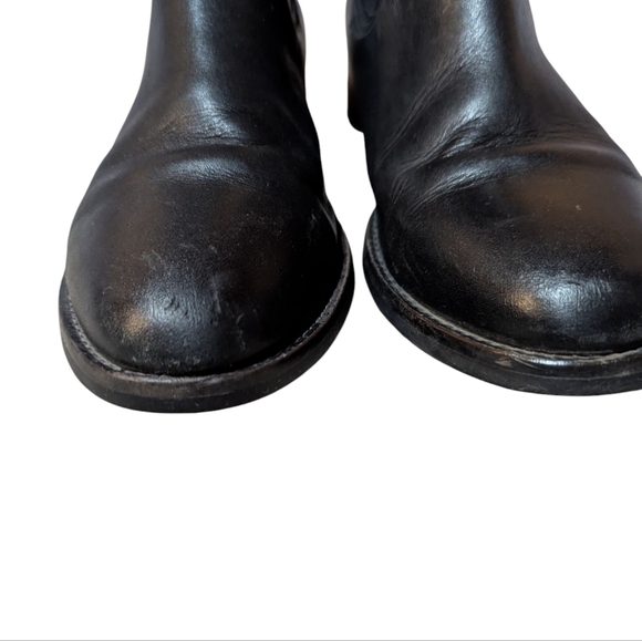 Thursday Boot Company Chelsea Boot 7.5 Black Leather Moto Grunge Classic - Picture 5 of 7